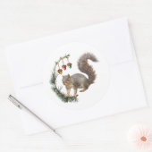 Eekhoorn met Acorn Swag Stickers (Envelop)