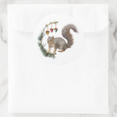 Eekhoorn met Acorn Swag Stickers (Tas)