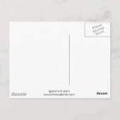 Eekhoorn met appelbriefkaart briefkaart (Achterkant)