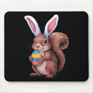 Eekhoorn met Bunny Ears Funny Easter Kinder Boys G Muismat