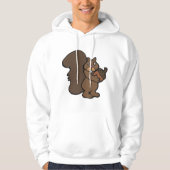 Eekhoorn met een eikel hoodie (Voorkant)
