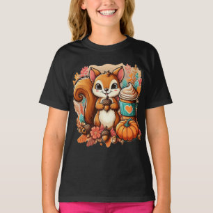 eekhoorn met ijs t-shirt