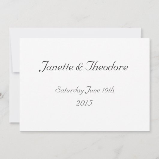 Eekhoorn met Jubileum hartballonnen Save The Date (Achterkant)