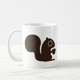 Eekhoorn met Noot Schattige Bosdieren Koffiemok