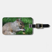 Eekhoorn met Nut Bagagelabel (Voorkant horizontaal)