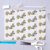 Eekhoorn met papier voor wijnstok (Craft)