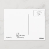 Eekhoorn met Parasol Briefkaart (Achterkant)