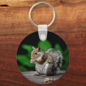 Eekhoorn met pinda's sleutelhanger (Voorkant)