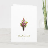 Eekhoorn met rozen kaart (Achterkant)