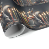 Eekhoorn met verjaardagskaarsen cadeaupapier (Rol Hoek)