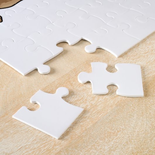 Eekhoorn met Voetbal Legpuzzel (Zijkant)