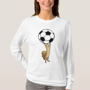 Eekhoorn met Voetbal T-shirt