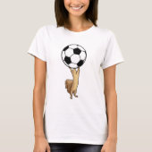 Eekhoorn met Voetbal T-shirt (Voorkant)