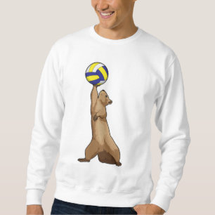 Eekhoorn met volleybal trui