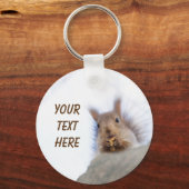 Eekhoorn met walnoot sleutelhanger (Voorkant)