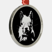 eekhoorn metalen ornament (Rechts)