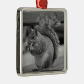 eekhoorn metalen ornament (Rechts)