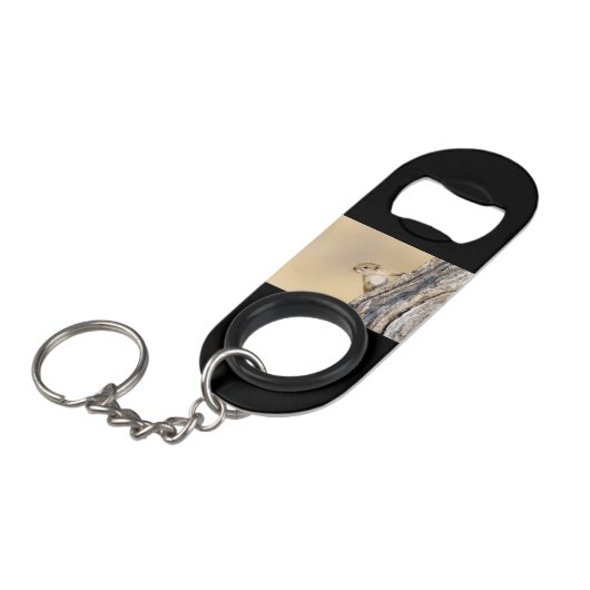Eekhoorn Mini Flessenopener (Voorkant Gekanteld)