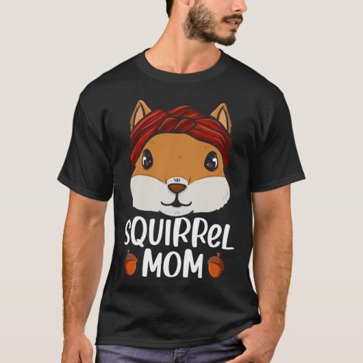 Eekhoorn Moeder knaagdier Gopher Chipmunk Vrouwen  T-shirt (Voorkant)