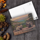  Eekhoorn Mountain Scene Briefkaart