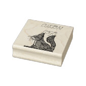 Eekhoorn Natuur Aangepaste Logo Rubberstempel (Stempel)
