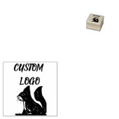 Eekhoorn Natuur Aangepaste Logo Rubberstempel (Gestempeld)