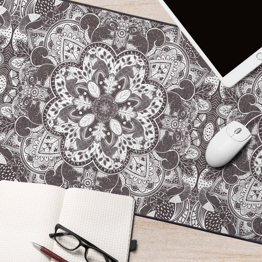 Eekhoorn Natuur Mandala Bureaumat