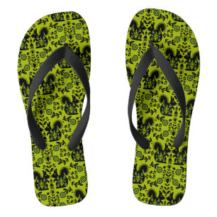 Eekhoorn Noordse Scandinavische Volkskunst Teenslippers