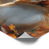 Eekhoorn Noten Over Jou Bos Kunst Poster (Hoek)