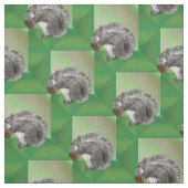 Eekhoorn Noten Stof (Swatch)