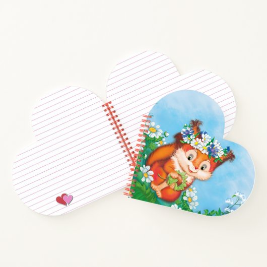 eekhoorn notitieboek (Binnen)
