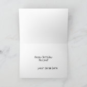 Eekhoorn Nutjob Verjaardag Kaart (Binnen)