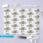 Eekhoorn onder het papier van het boomweefsel (Craft)