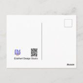 Eekhoorn ondersteboven Briefkaart (Achterkant)