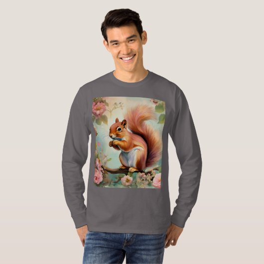 Eekhoorn ontwerpt T-shirts (Voorkant volledig)