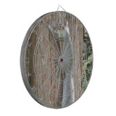 Eekhoorn op boomdartboard dartbord (Voorkant Links)