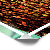 Eekhoorn op de boom met fruit perfect poster (Hoek)