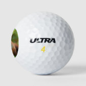 Eekhoorn op een boom golfballen (Logo)