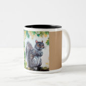 Eekhoorn op mok (Voorkant rechts)