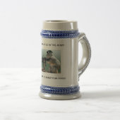 Eekhoorn op steins bierpul (Voorkant rechts)