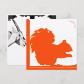 Eekhoorn/oryx ~ Miriam Kilmer, gerecycleerd materi (Voorkant / Achterkant)