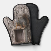 eekhoorn ovenwant (Voorkant / Achterkant)