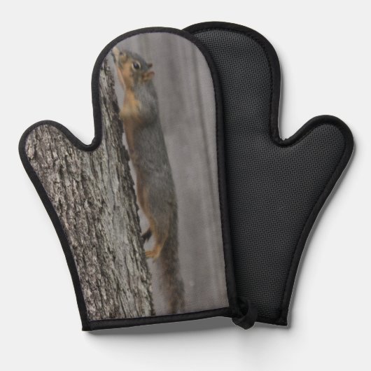 eekhoorn ovenwant (Voorkant / Achterkant)