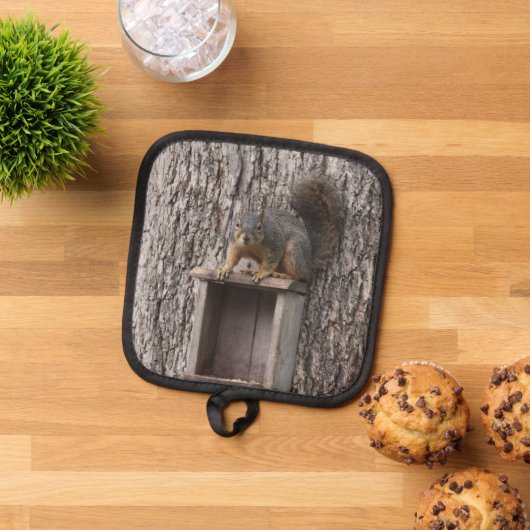 eekhoorn pannenlap (Top down)