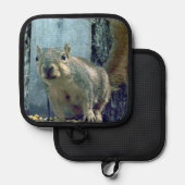 eekhoorn pannenlap (Voorkant / Achterkant)