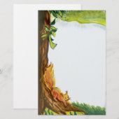 Eekhoorn - Papier (Voorkant / Achterkant)