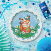 eekhoorn papieren bordje (Feest)