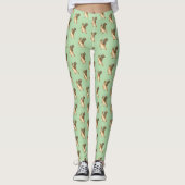 Eekhoorn Patroon Leggings (Voorkant)