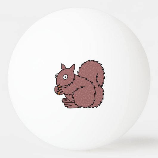 eekhoorn pingpongbal (Voorkant)