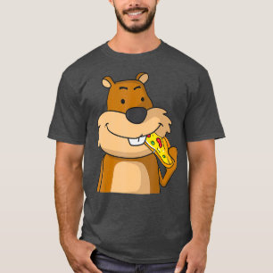 Eekhoorn Pizza Funny Pizza Food Lover T-shirt